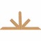 Ekena Millwork Saratoga Timber Gable Bracket, Western Red Cedar, 72"W x 48"H x 1 1/2"D x 5 1/2"F, 16/12 Pitch GBW072X48X0206SAR00SWR - alternate 2